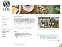 Tablet Screenshot of gmcdistribution.com